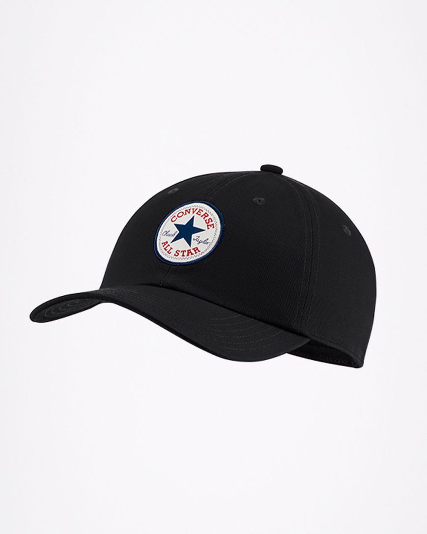 Women\'s Converse All Star Patch Baseball Hats Black | AU 8E153P